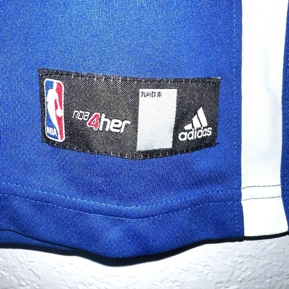 Adidas Gold State Warriors Kevin Durant 35 NBA4her Basketball Jersey Women XXL - Picture 5 of 7